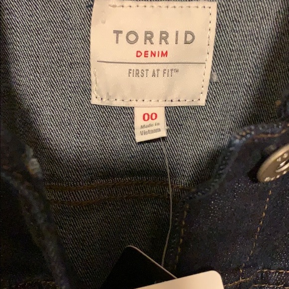 Torrid Denim Vest! NWT! - Picture 4 of 7